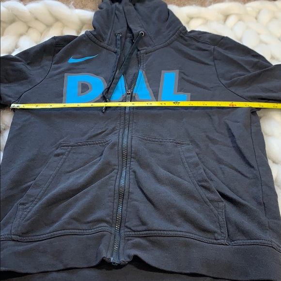 🎁Dallas Stars Nike Hoodie Grey Blue Size Various - Picture 11 of 12